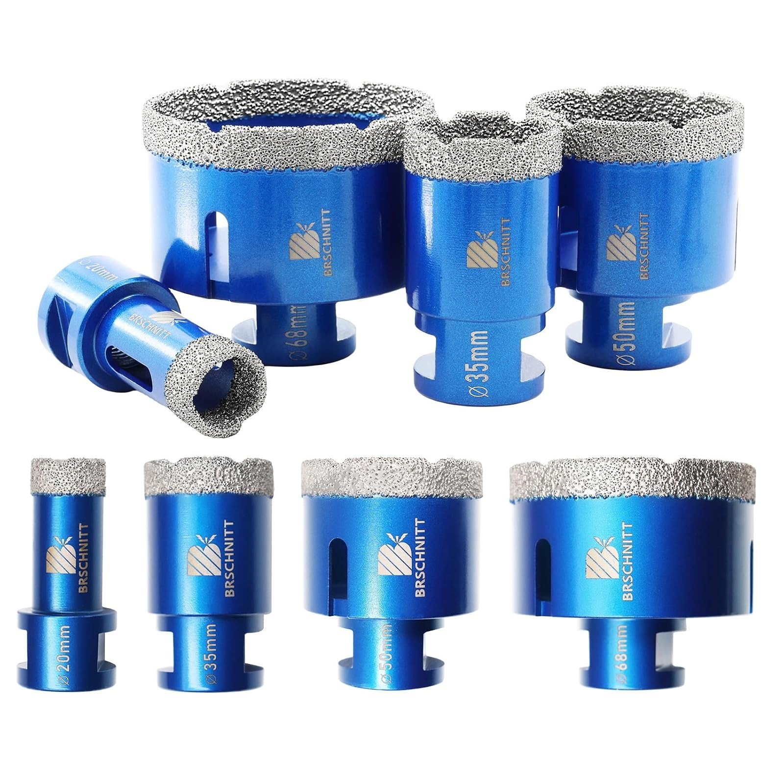 BRSCHNITT Diamantbohrer-Fliesenbohrer Sets