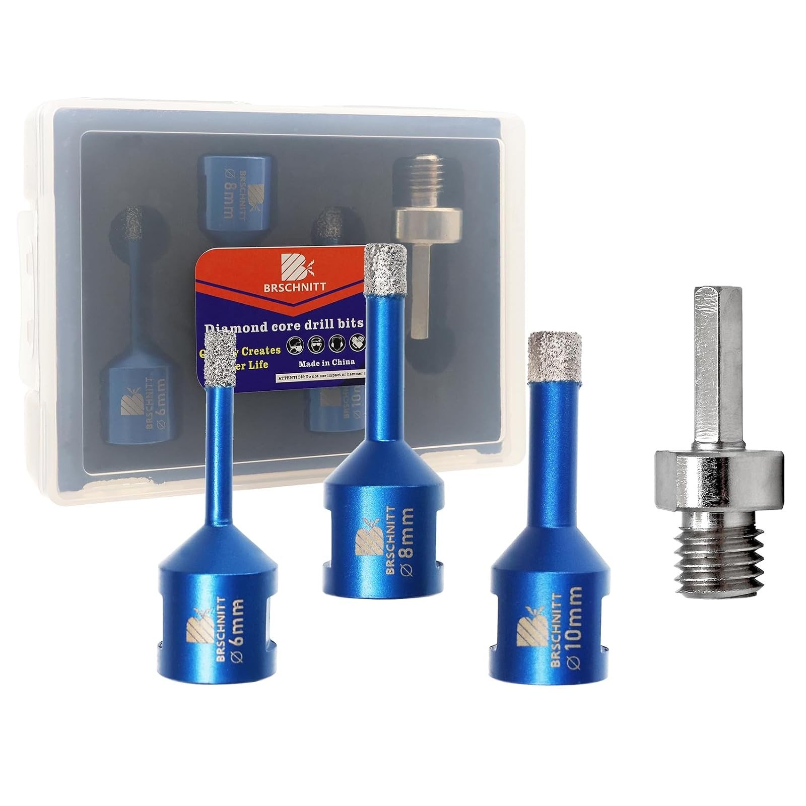 BRSCHNITT Diamantbohrer- und Fingerfräser-Sets