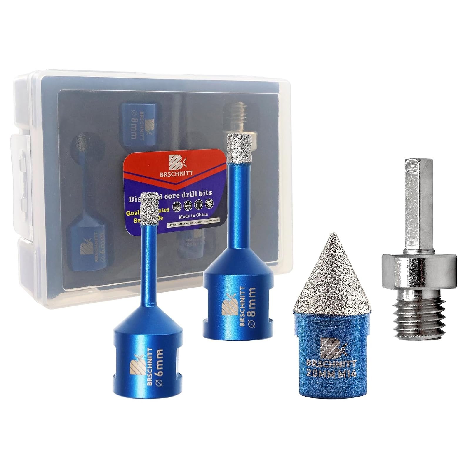 BRSCHNITT Diamantbohrer- und Fingerfräser-Sets