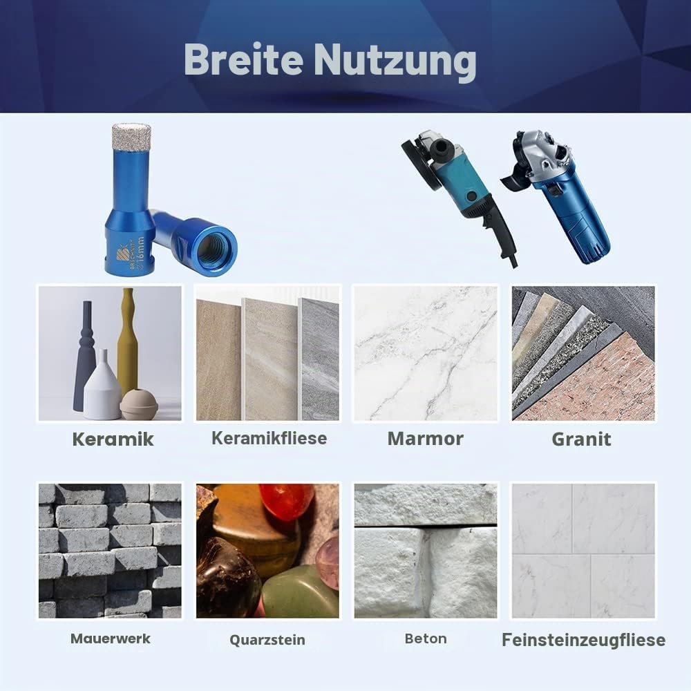 BRSCHNITT Diamant-Fliesenbohrer M14