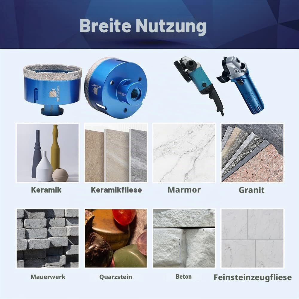 BRSCHNITT Diamant-Fliesenbohrer M14
