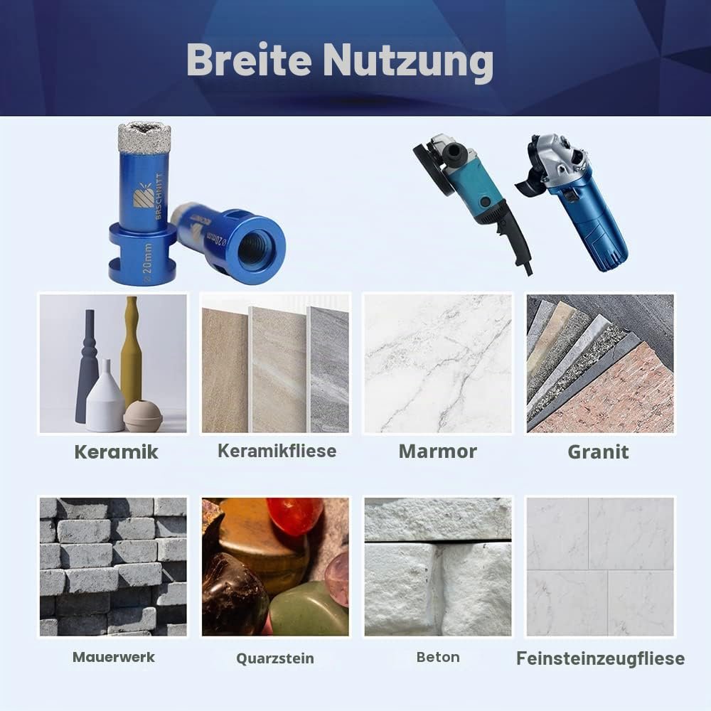 BRSCHNITT Diamant-Fliesenbohrer M14