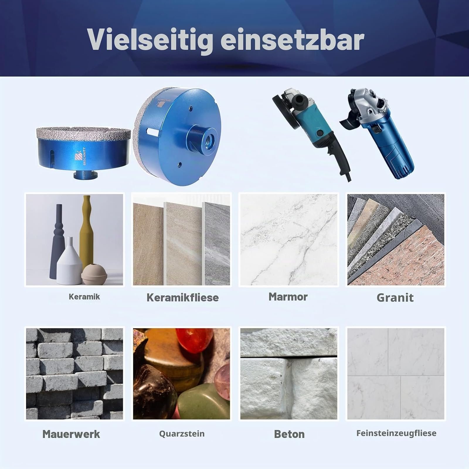 BRSCHNITT Diamant-Fliesenbohrer M14