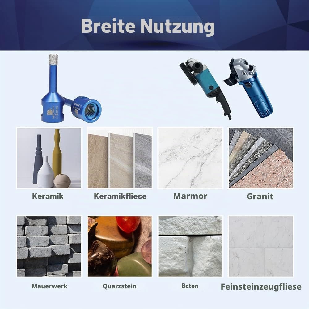 BRSCHNITT Diamant-Fliesenbohrer M14