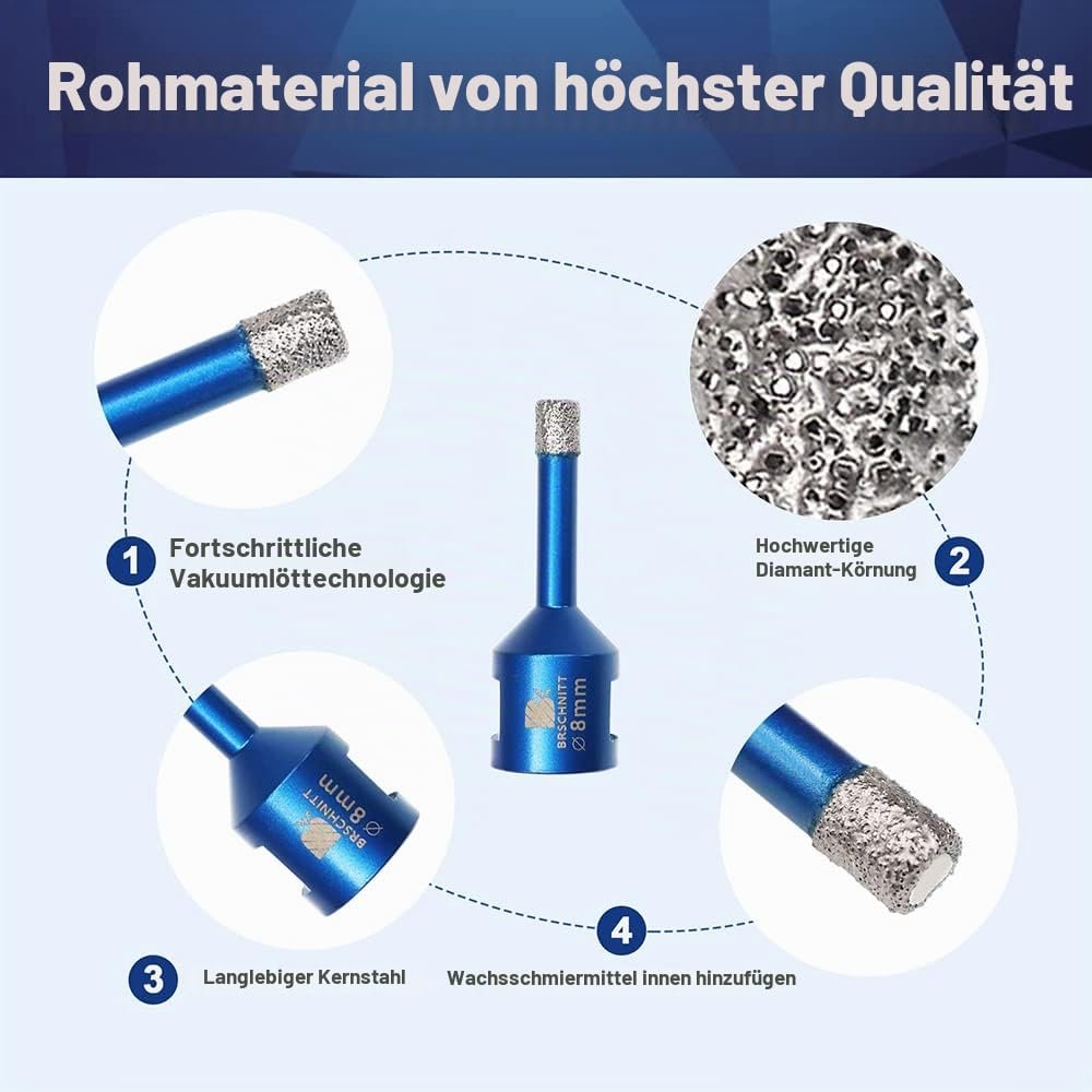 BRSCHNITT Diamant-Fliesenbohrer M14