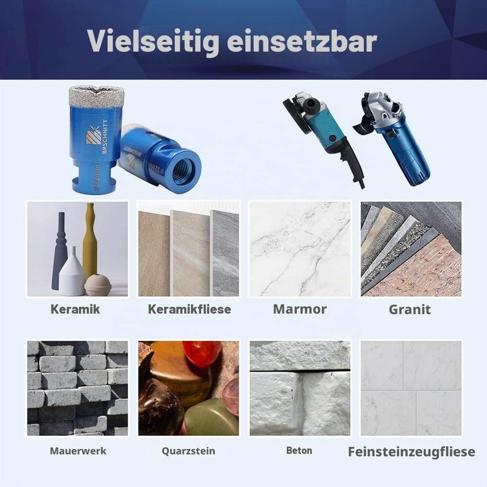 BRSCHNITT Diamant-Fliesenbohrer M14