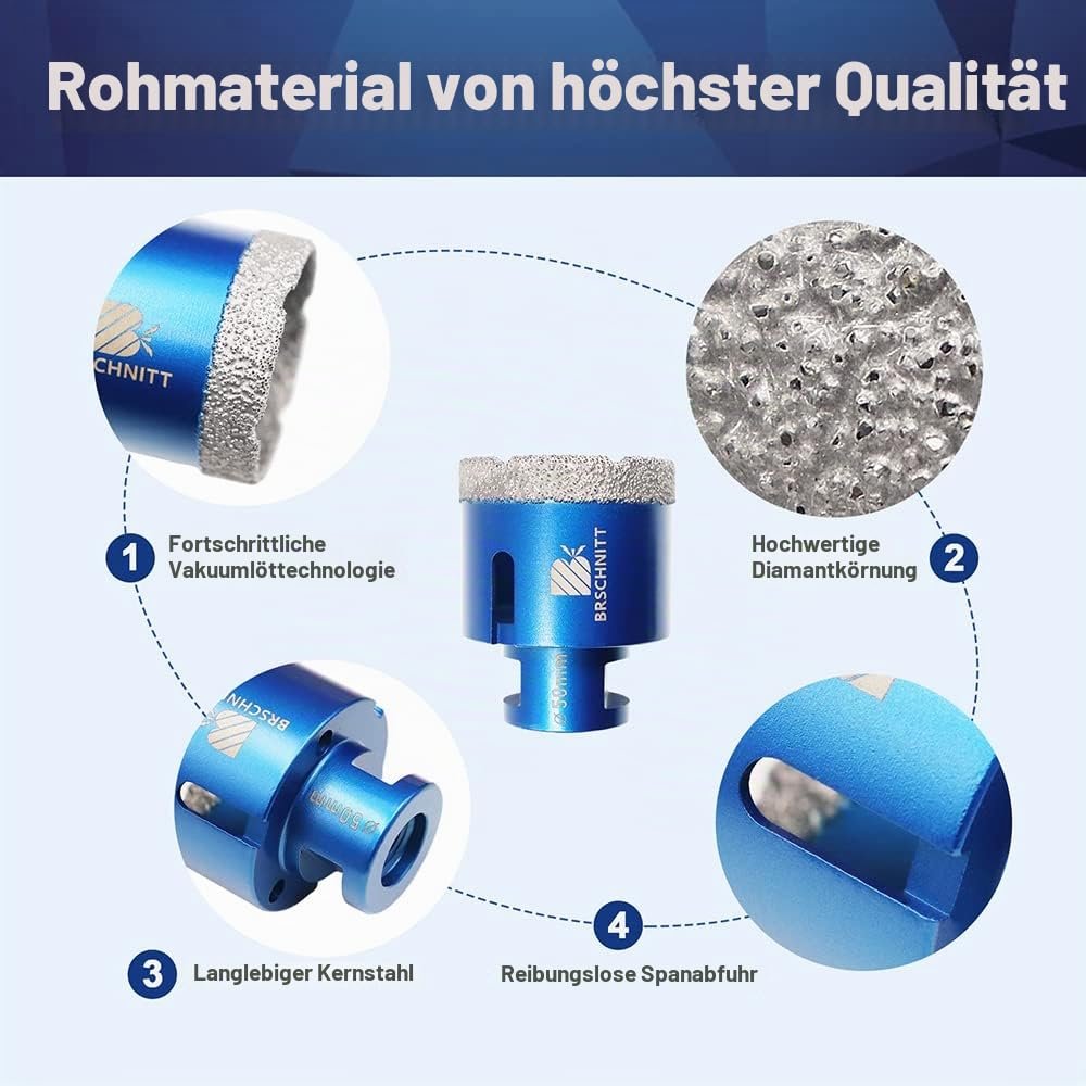 BRSCHNITT Diamant-Fliesenbohrer M14