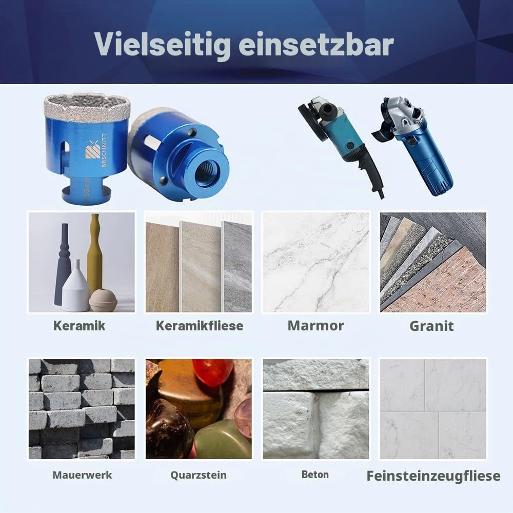 BRSCHNITT Diamant-Fliesenbohrer M14