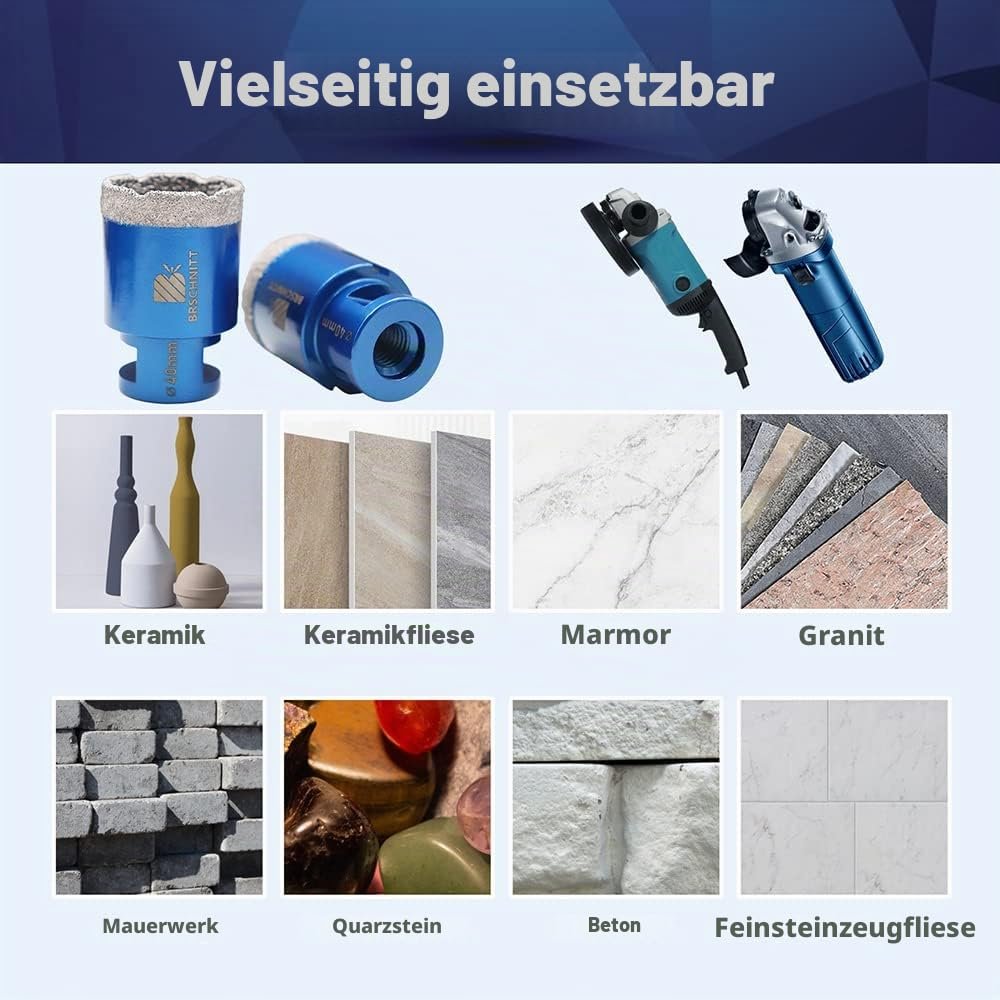 BRSCHNITT Diamant-Fliesenbohrer M14