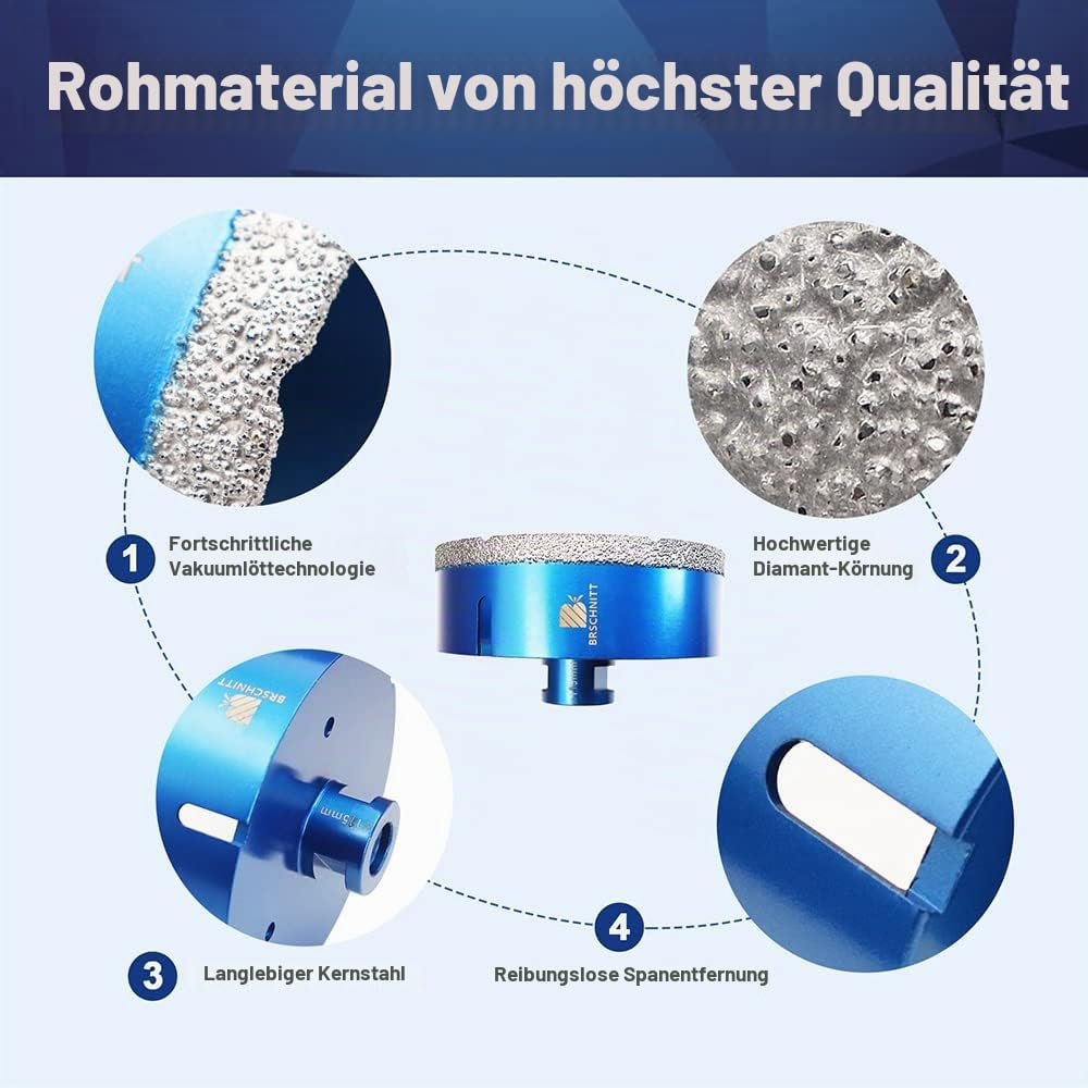 BRSCHNITT Diamant-Fliesenbohrer M14