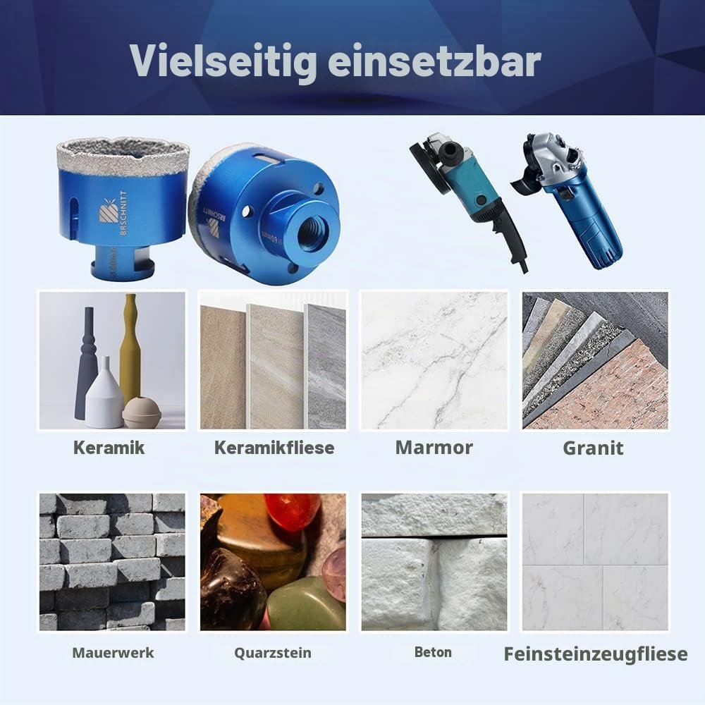BRSCHNITT Diamant-Fliesenbohrer M14