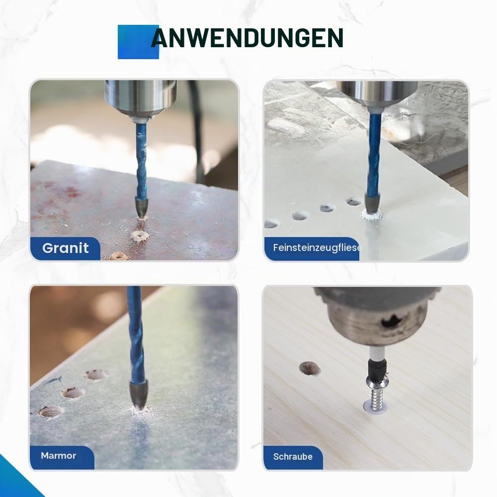 BRSCHNITT Diamantbohrer mit Sechskantschaft