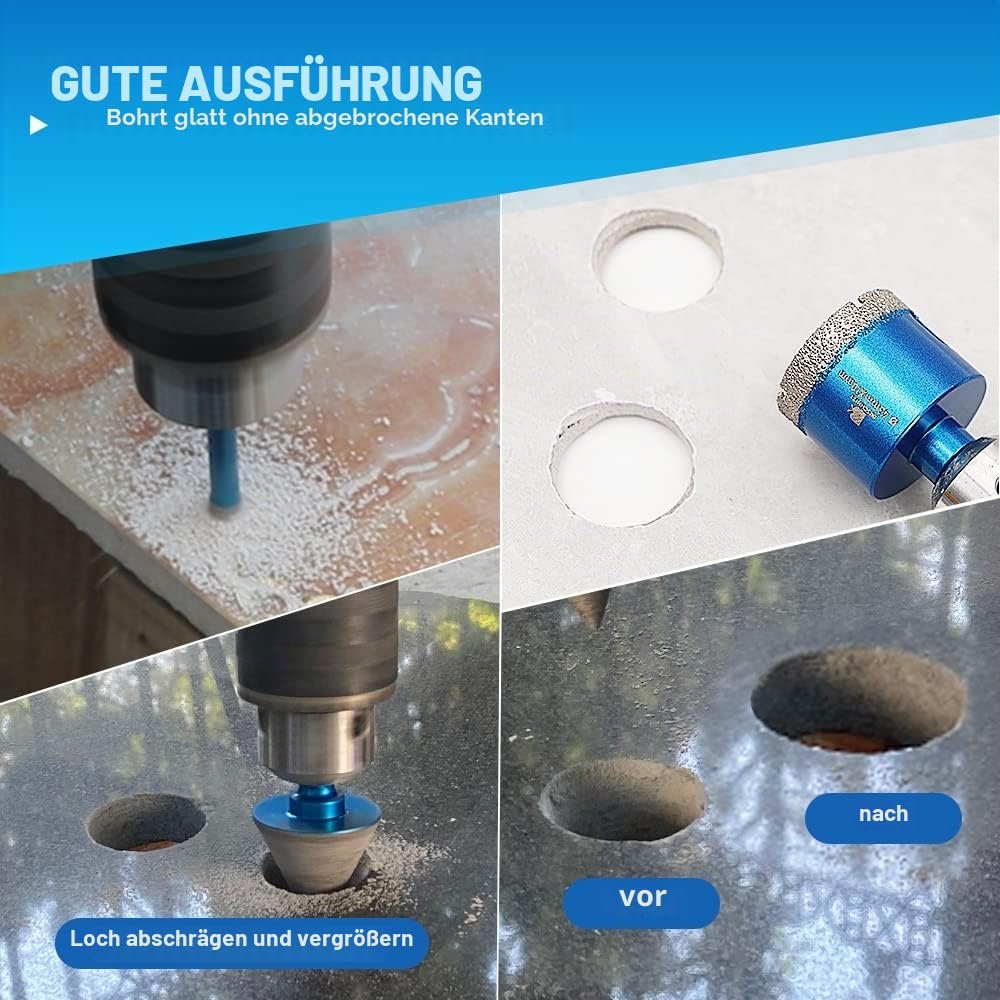 BRSCHNITT Diamant-Trockenbohrer Sets
