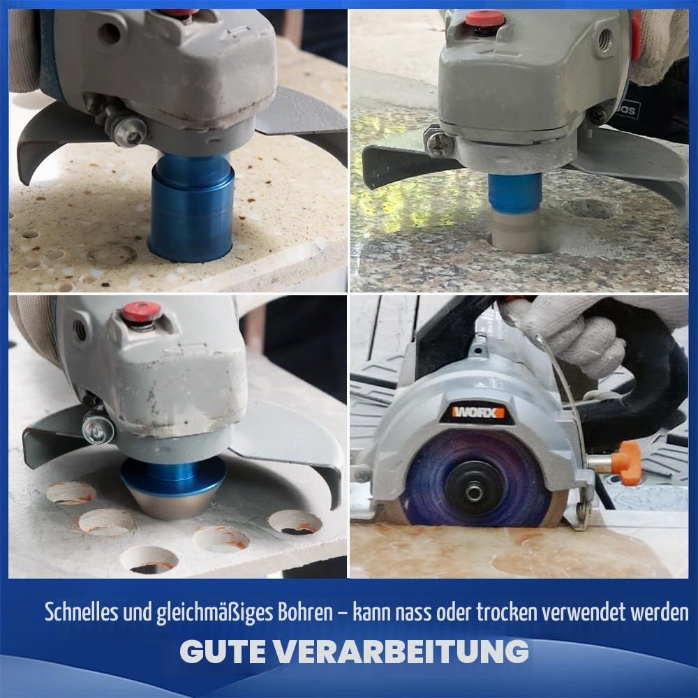 BRSCHNITT Diamantbohrer- und Fingerfräser-Sets