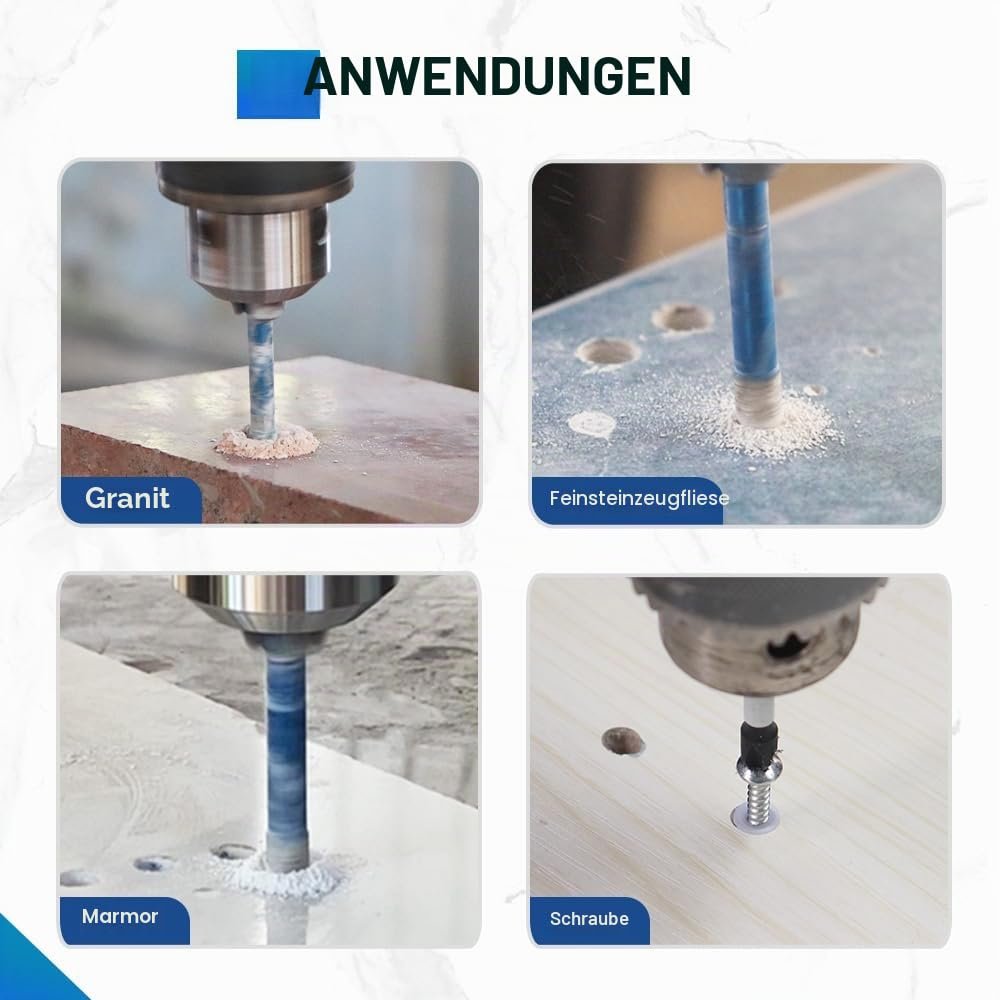 BRSCHNITT Diamantbohrer mit Sechskantschaft