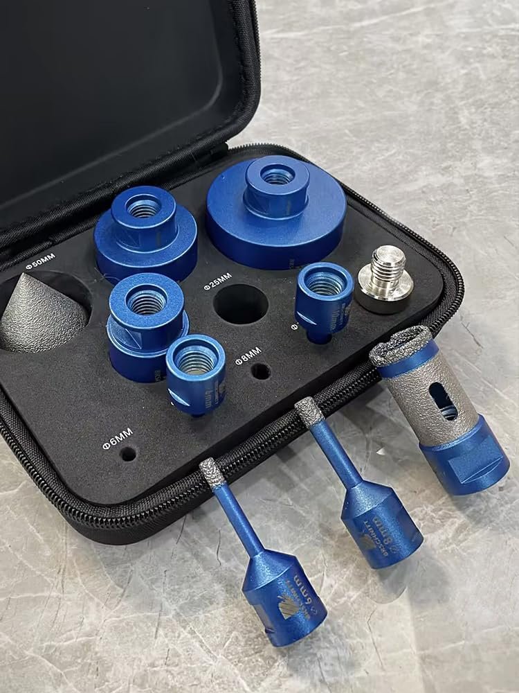 BRSCHNITT Diamantbohrer-, Fingerfräser- und Fasenbohrer-Sets