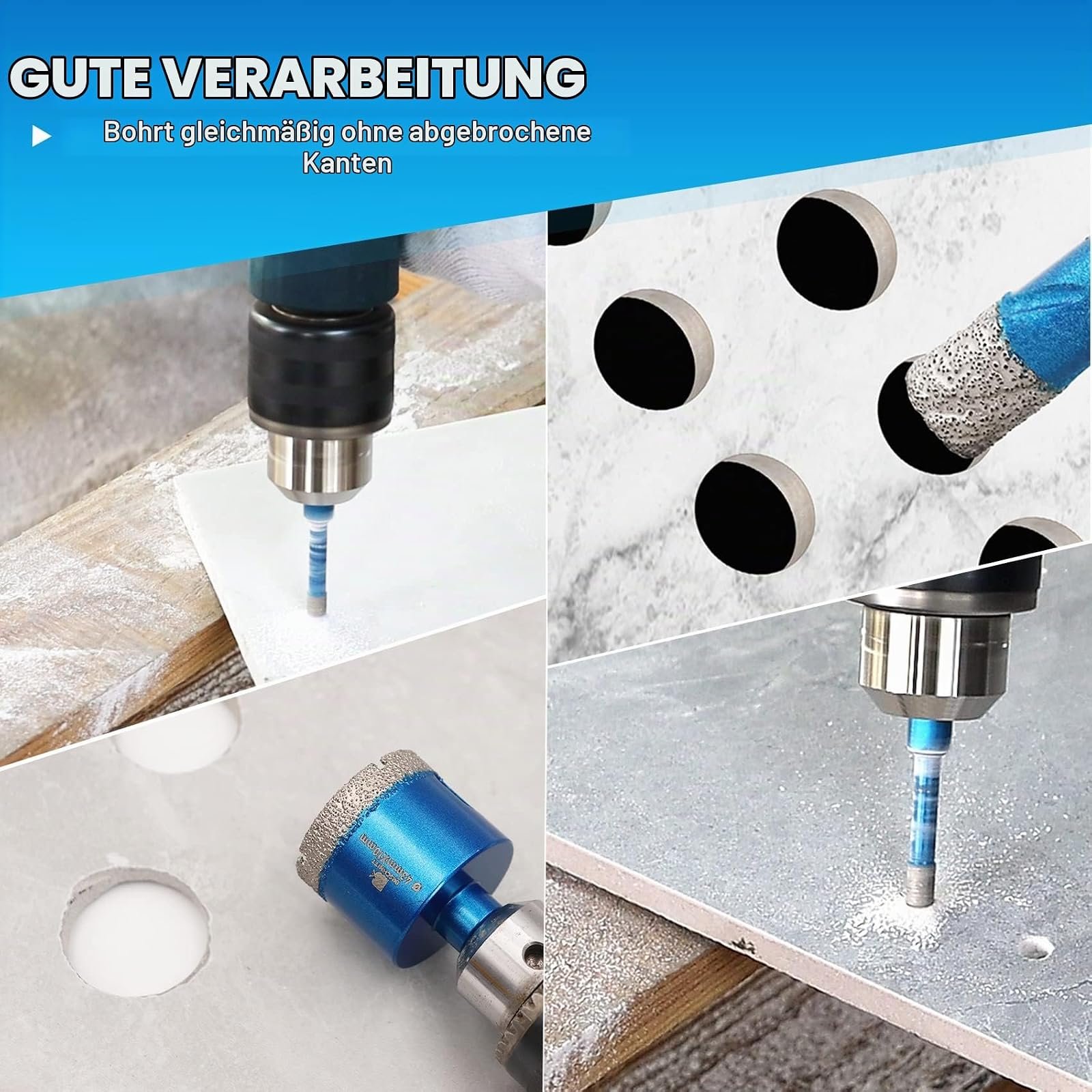BRSCHNITT Diamant-Trockenbohrer Sets