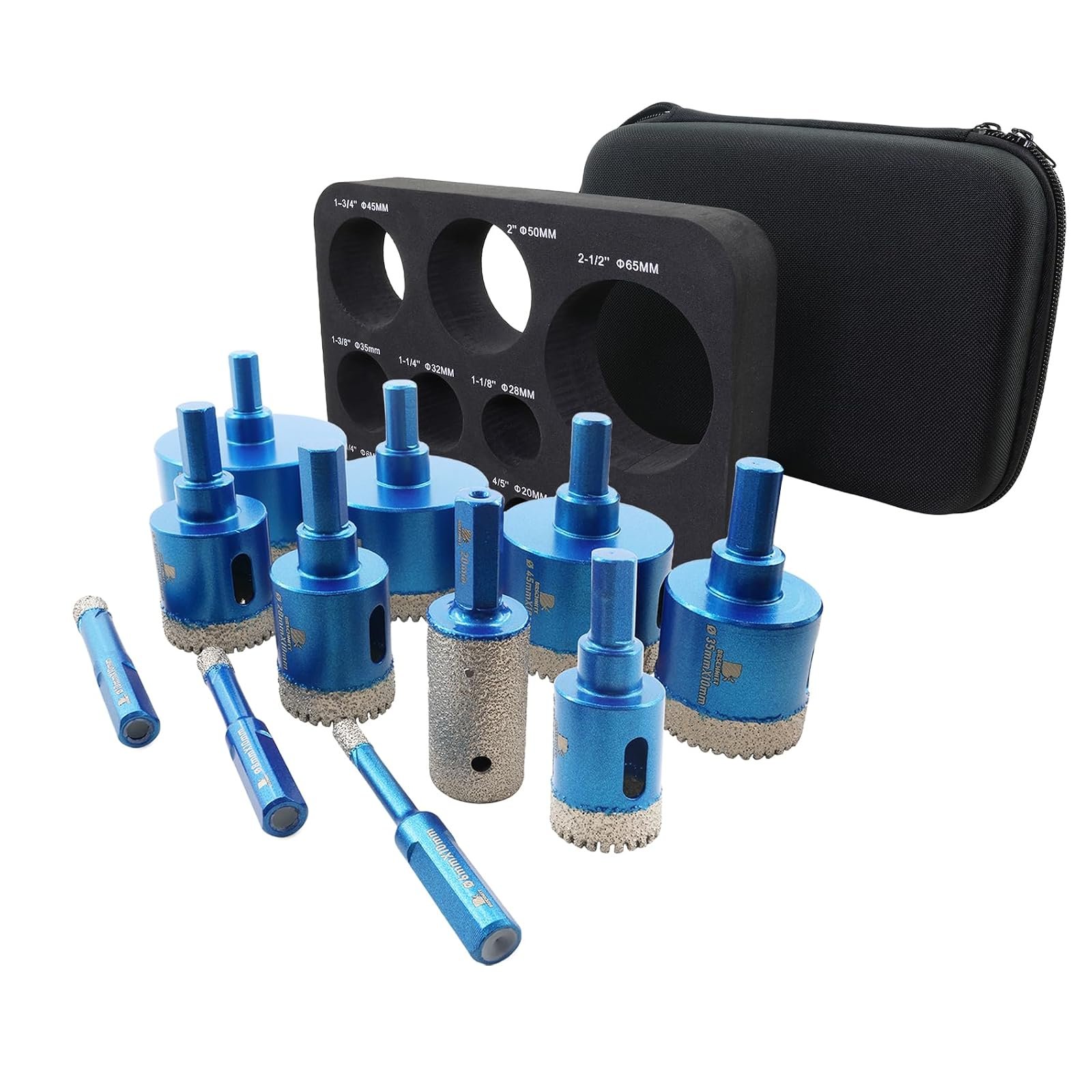 BRSCHNITT Diamantbohrer-, Fingerfräser- und Fasenbohrer-Sets