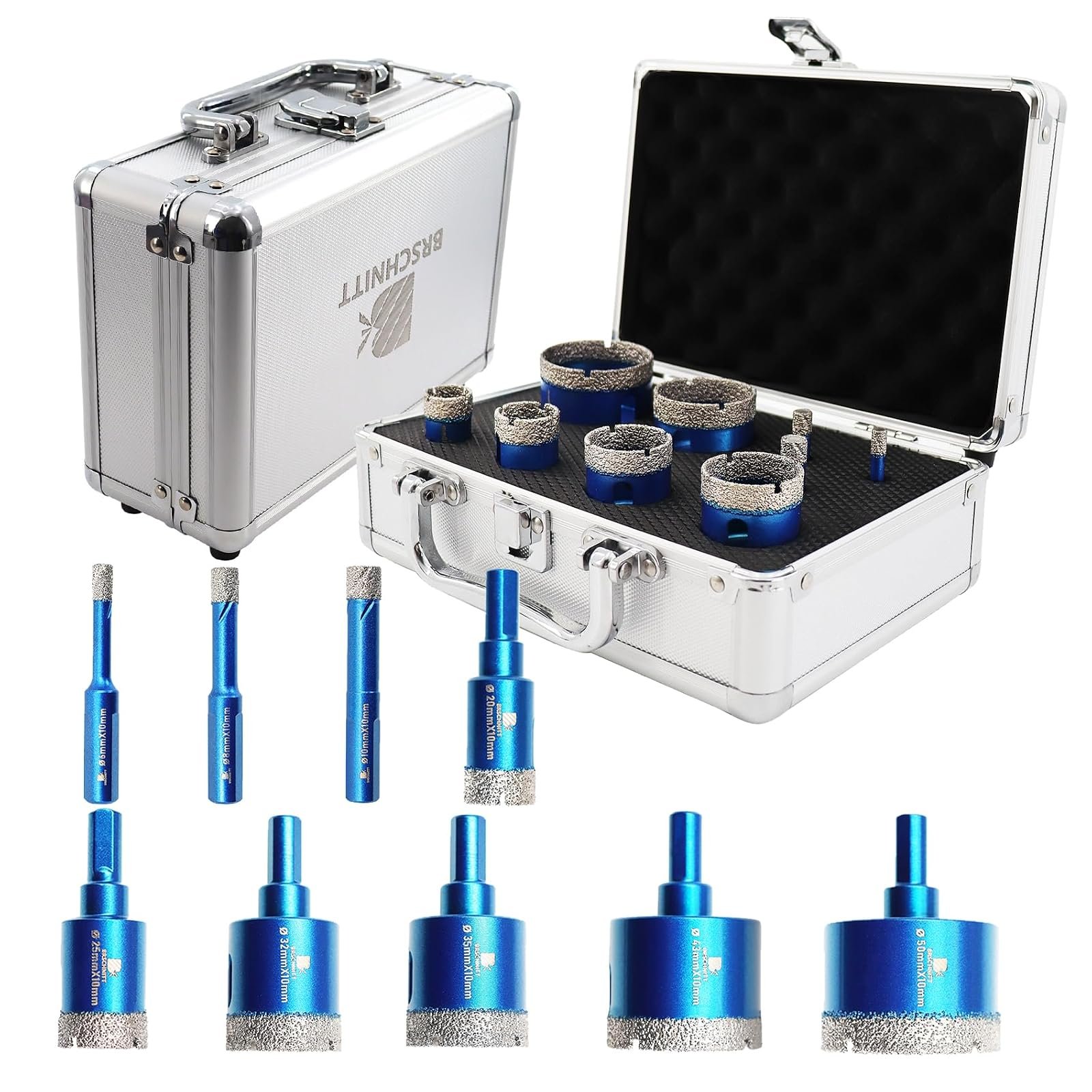 BRSCHNITT Diamant-Trockenbohrer Sets