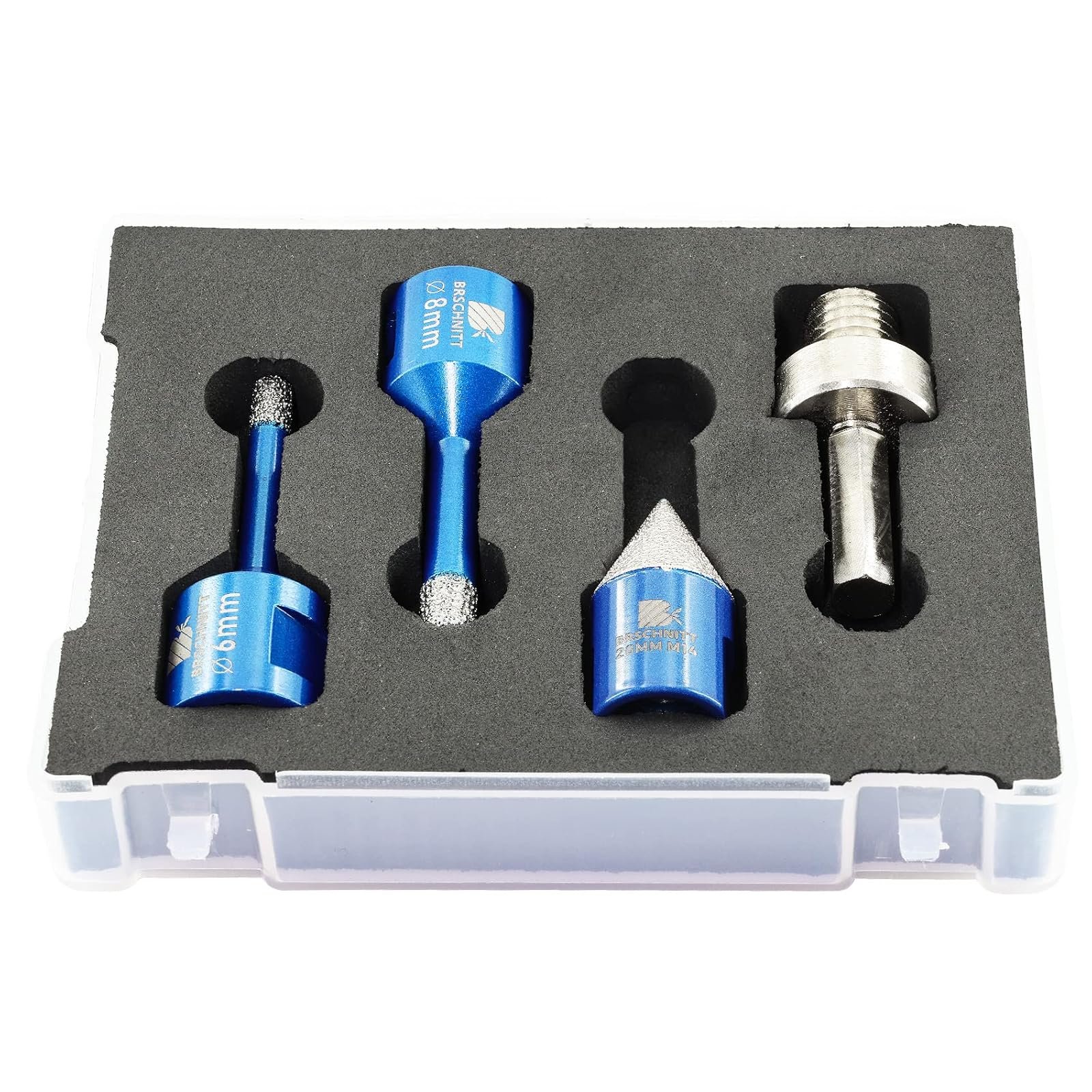 BRSCHNITT Diamantbohrer- und Fingerfräser-Sets