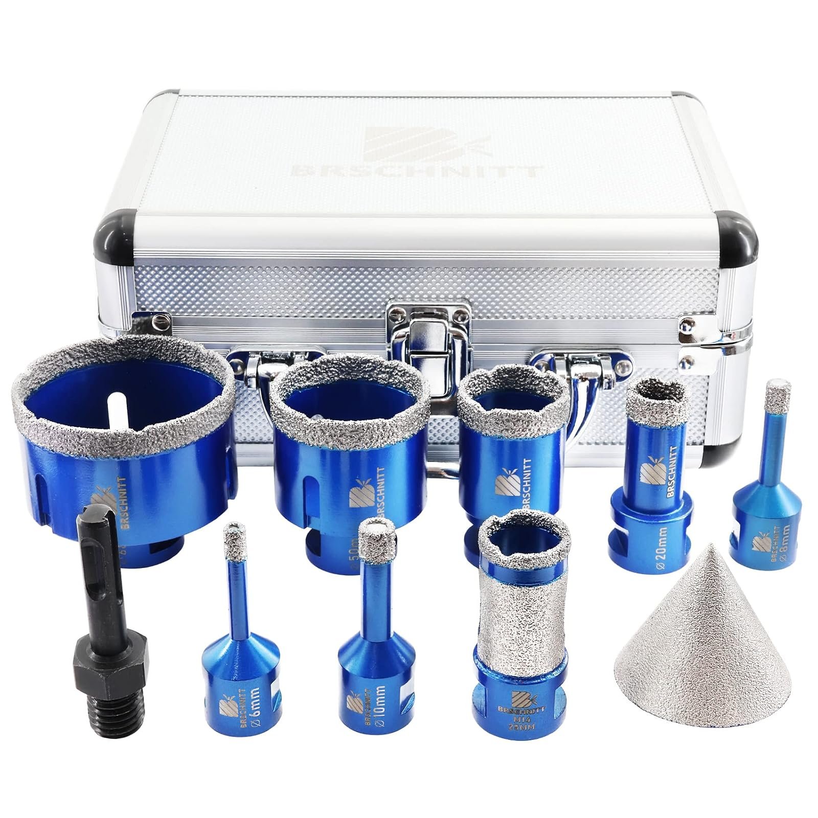 BRSCHNITT Diamantbohrer- und Fingerfräser-Sets