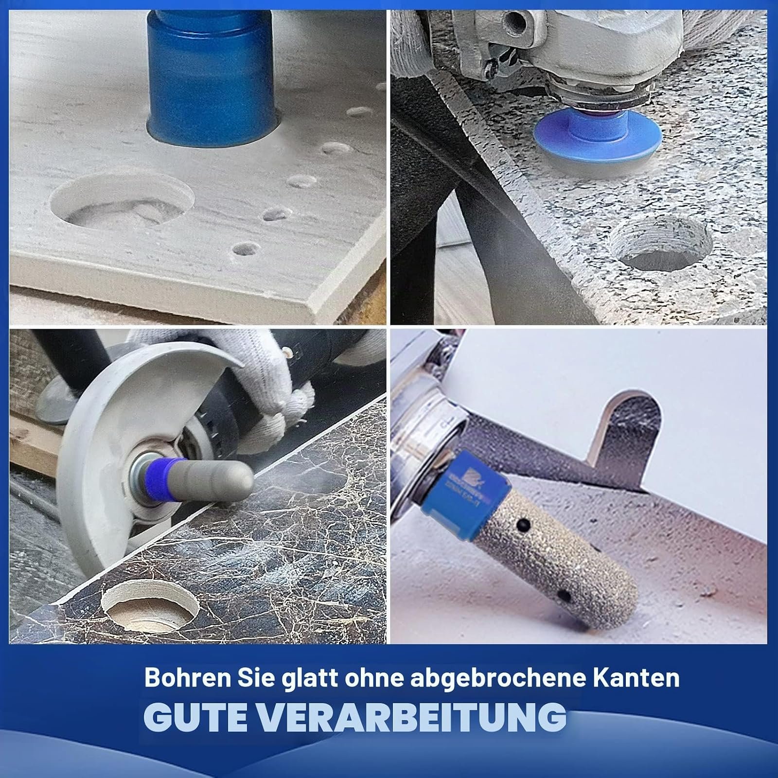 BRSCHNITT Diamantbohrer- und Fingerfräser-Sets