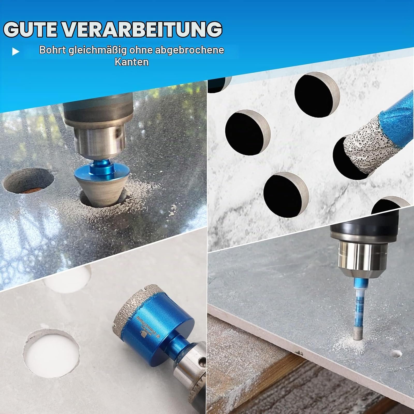BRSCHNITT Diamant-Trockenbohrer Sets