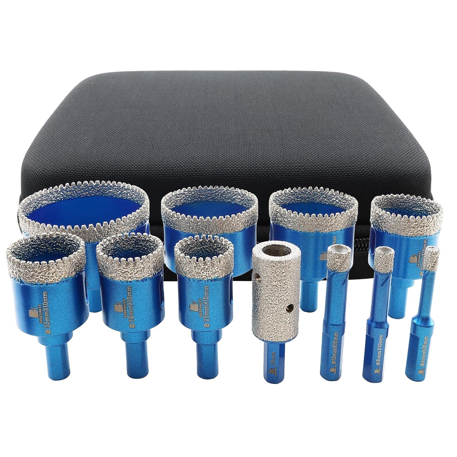 BRSCHNITT Diamantbohrer-, Fingerfräser- und Fasenbohrer-Sets