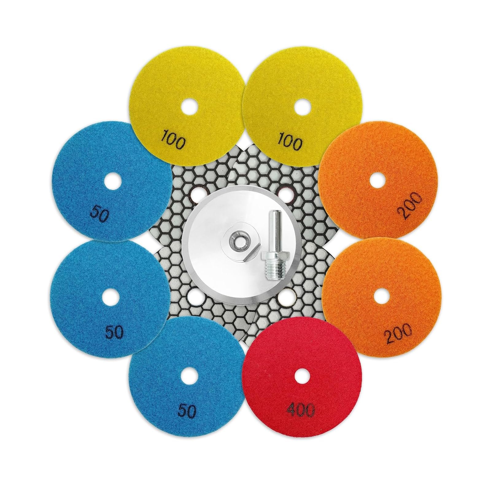 BRSCHNITT Diamant-Polierscheiben Sets