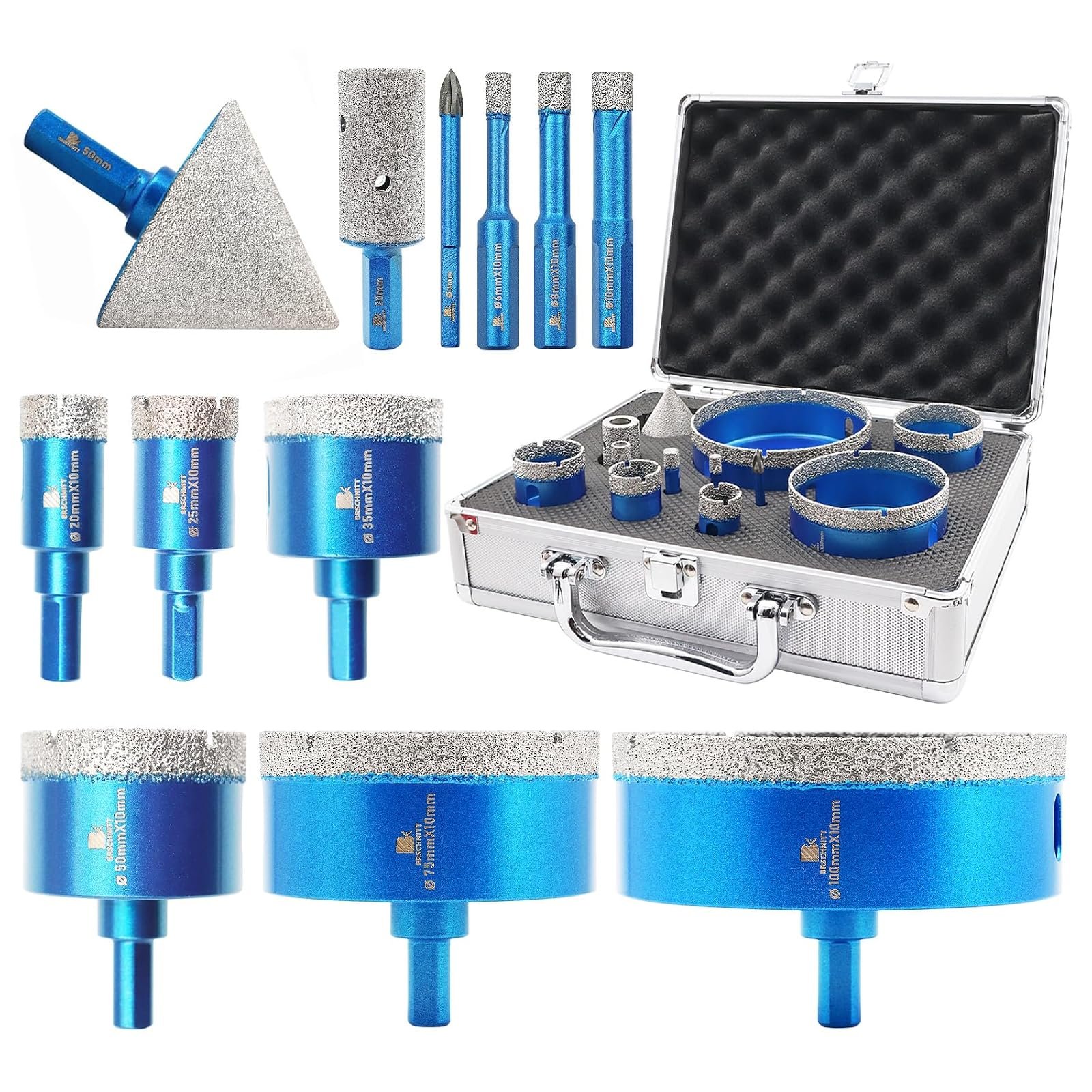 BRSCHNITT Diamant-Trockenbohrer Sets