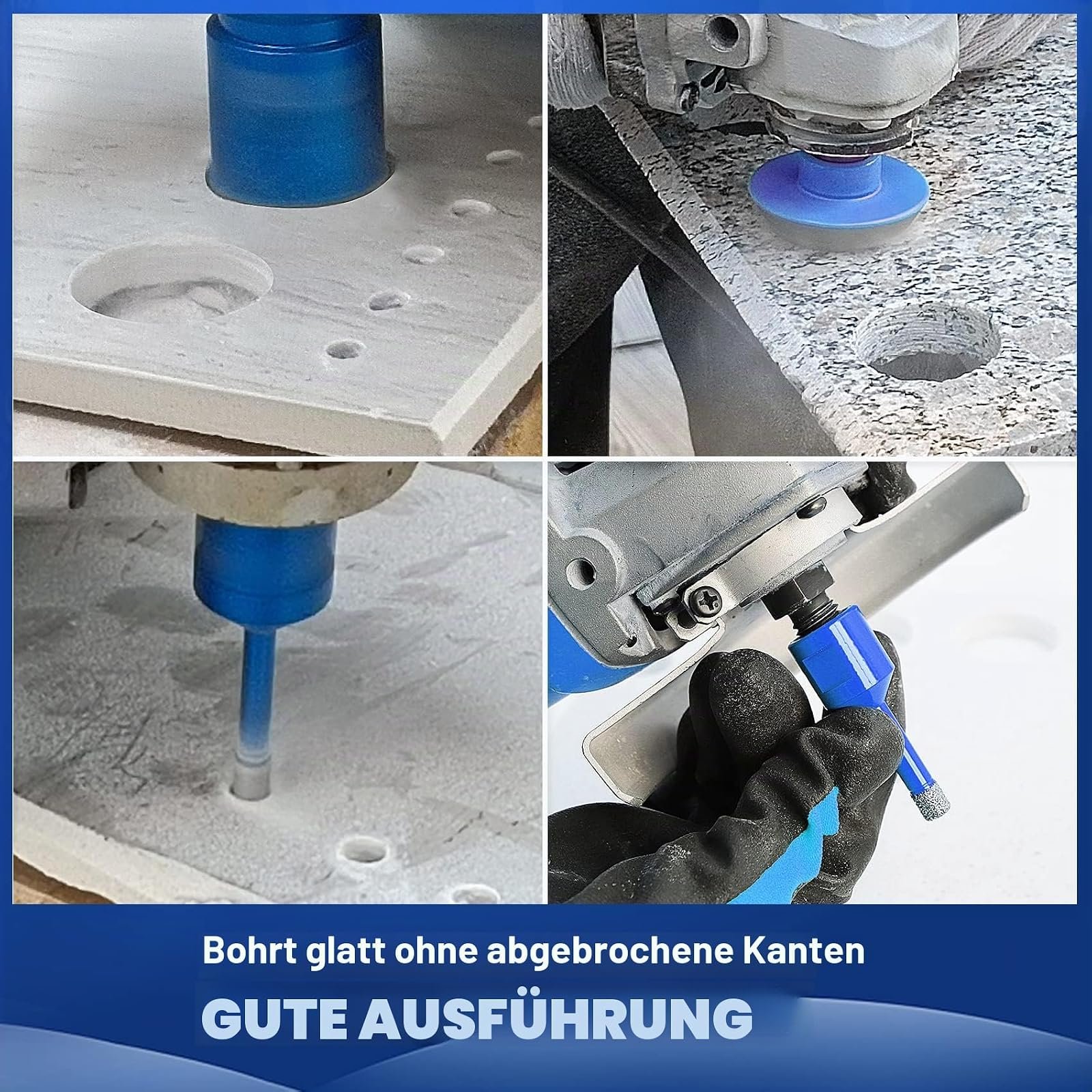 BRSCHNITT Diamantbohrer- und Fingerfräser-Sets