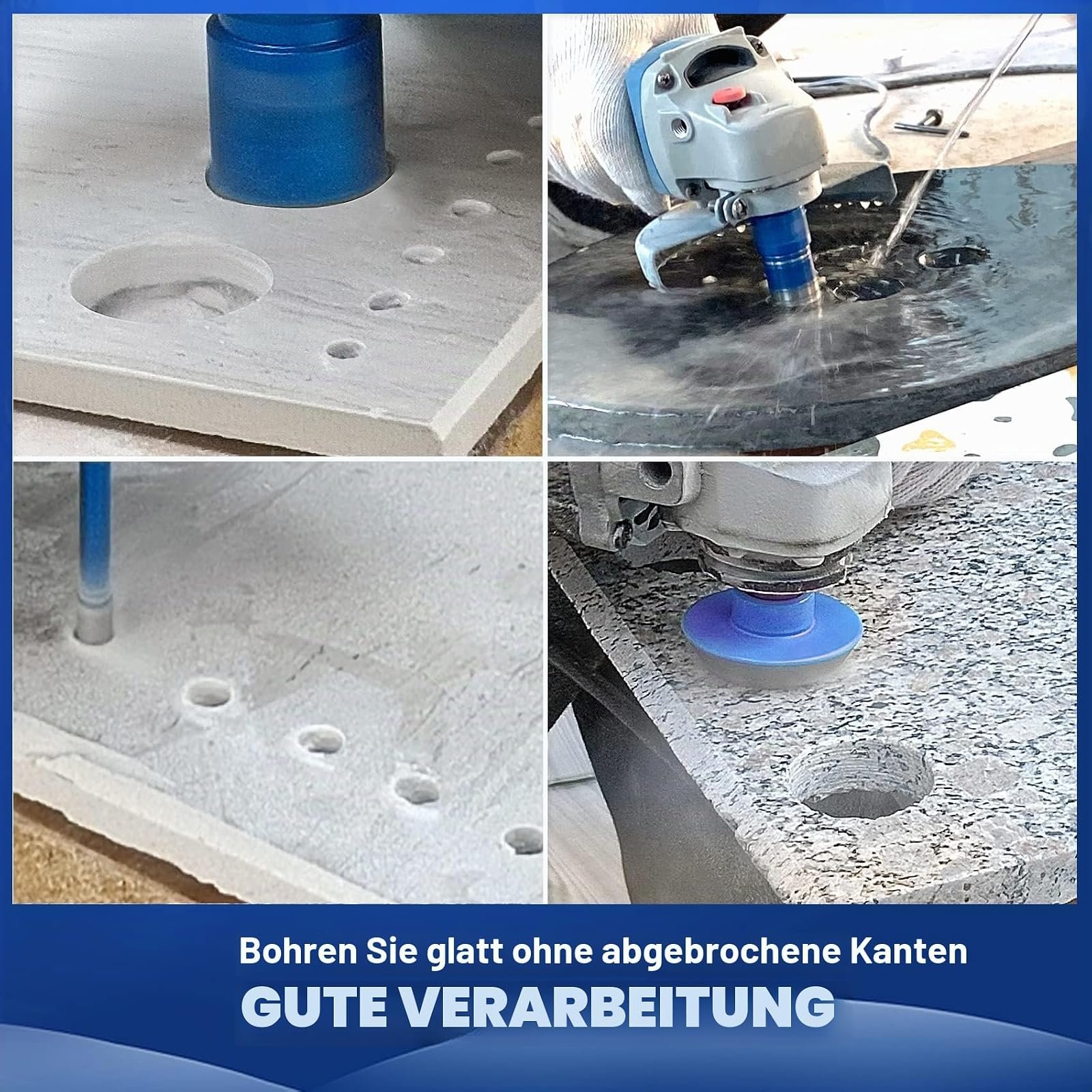BRSCHNITT Diamantbohrer-Fliesenbohrer Sets