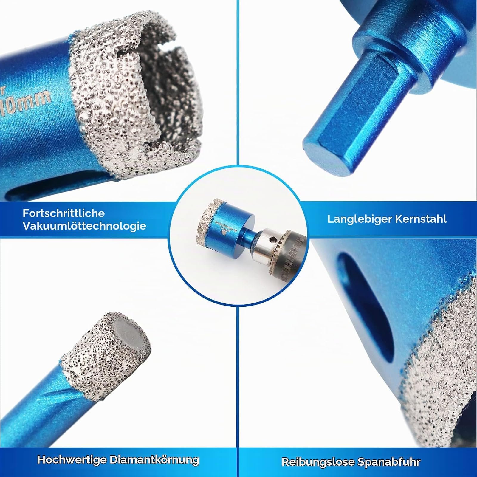 BRSCHNITT Diamant-Trockenbohrer Sets