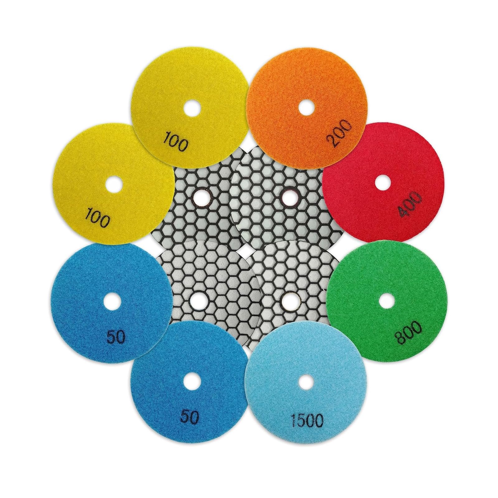 BRSCHNITT Diamant-Polierscheiben Sets