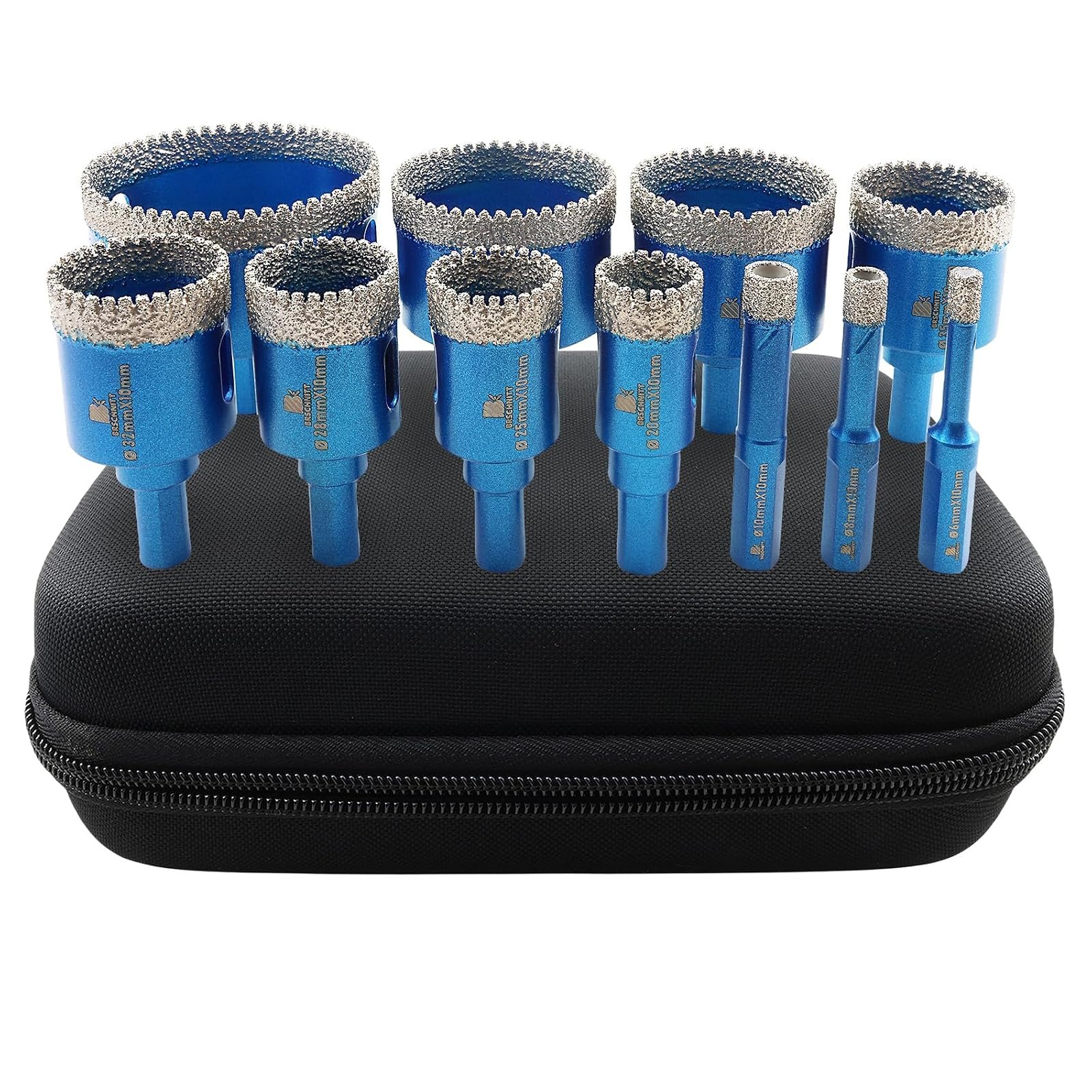 BRSCHNITT Diamantbohrer-, Fingerfräser- und Fasenbohrer-Sets