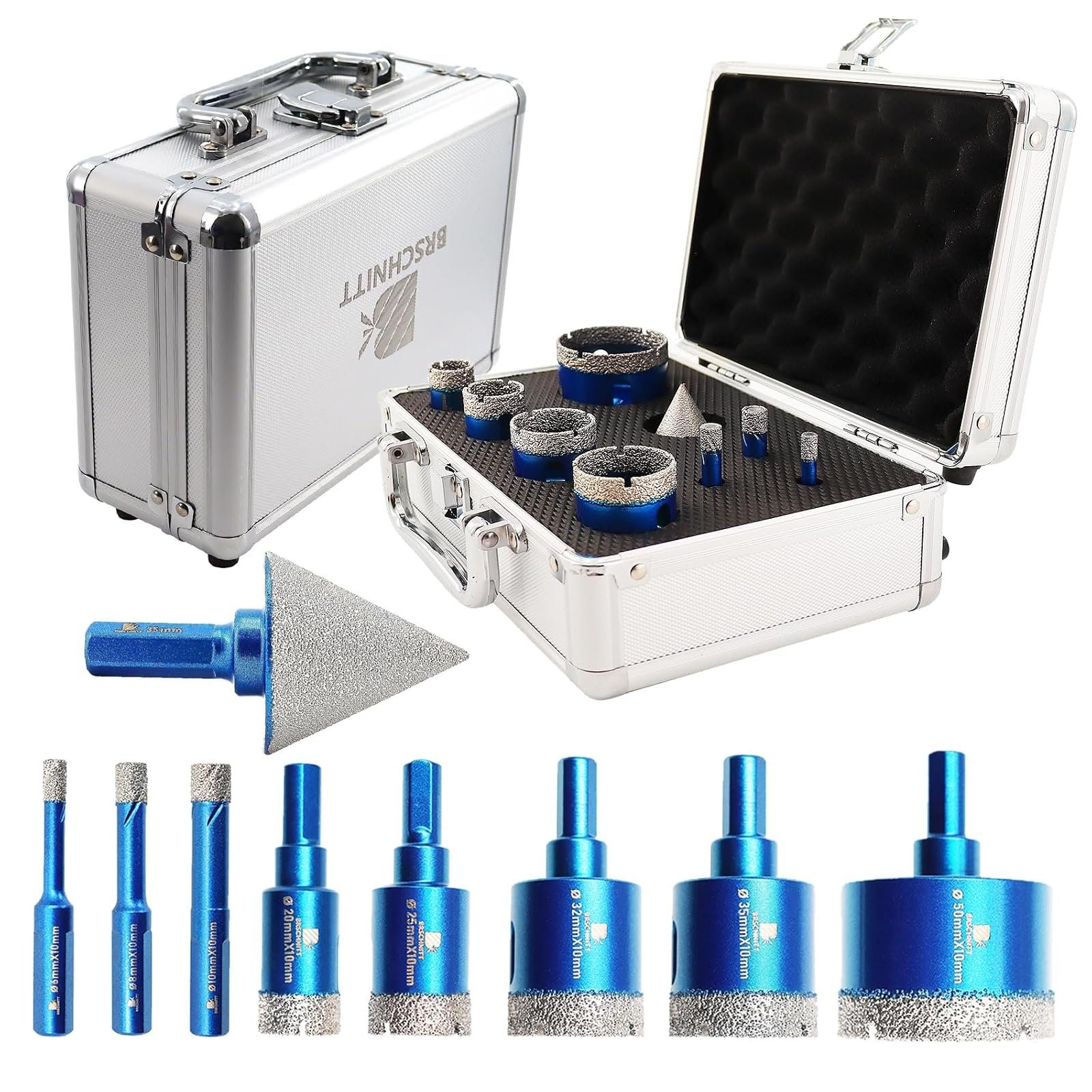 BRSCHNITT Diamant-Trockenbohrer Sets
